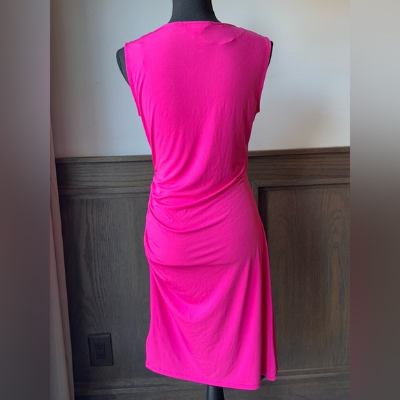 MICHAEL Michael Kors Pink Zipper Shoulder Dress size small medium - Picture 6 of 10